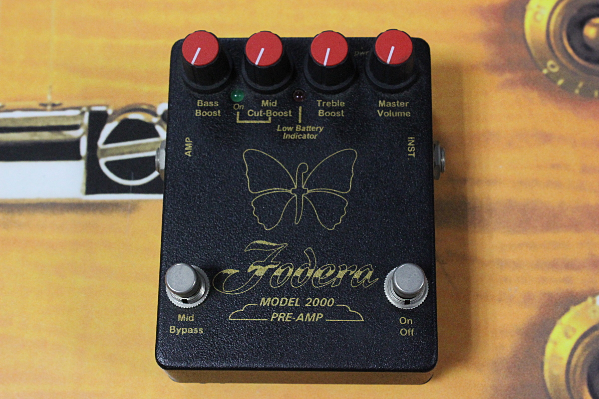 Fodera Model 2000 pre-amp